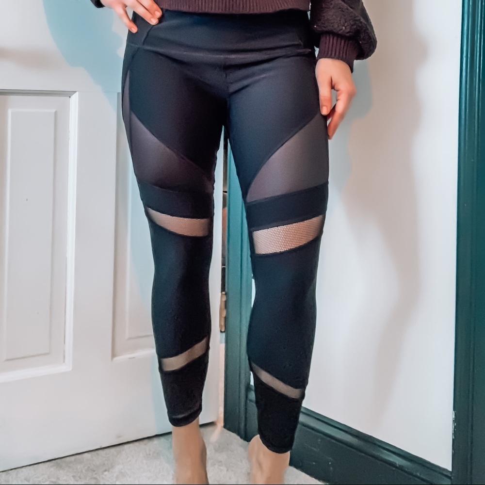 RBX BLACK MESH INSET Leggings